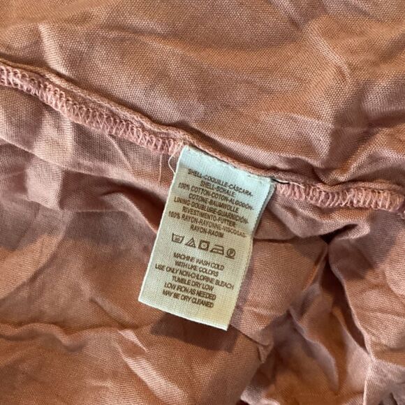 Free People Anita Floral Boho Maxi Dress Mauve Orange - Picture 14 of 16